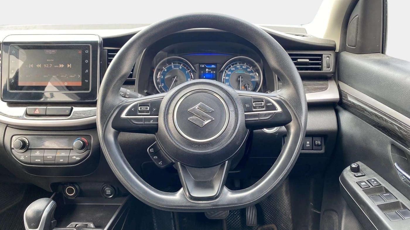 2021 Maruti XL6 ZETA AT, Petrol, Automatic, 23,302 km, Steering Wheel Close Up