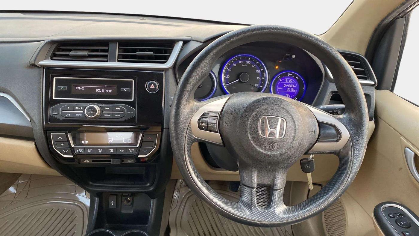 2016 Honda Amaze 1.2L I-VTEC SX, Petrol, Manual, 44,438 km, Steering Wheel Close Up