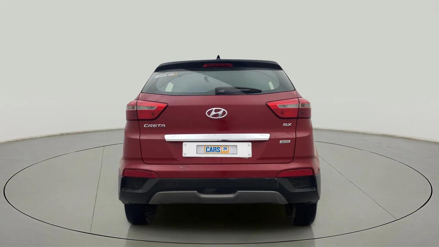 2017 Hyundai Creta SX PLUS AT 1.6 PETROL, Petrol, Automatic, 57,814 km, Back/Rear