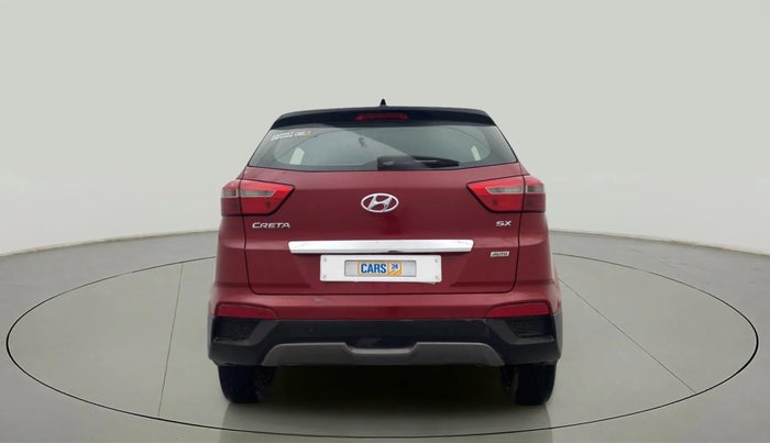 2017 Hyundai Creta SX PLUS AT 1.6 PETROL, Petrol, Automatic, 57,570 km, Back/Rear