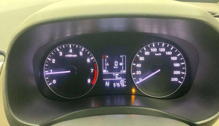 2017 Hyundai Creta SX PLUS AT 1.6 PETROL, Petrol, Automatic, 57,570 km, Odometer Image