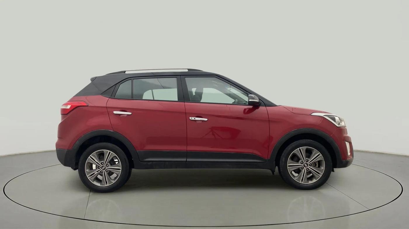 2017 Hyundai Creta SX PLUS AT 1.6 PETROL, Petrol, Automatic, 57,814 km, Right Side View