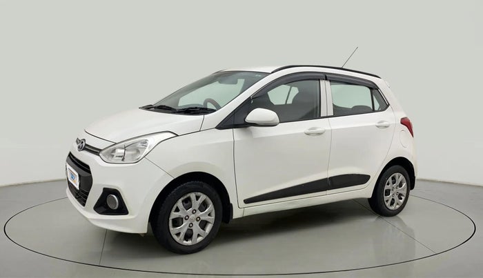 2015 Hyundai Grand i10 SPORTZ 1.2 KAPPA VTVT, Petrol, Manual, 71,020 km, Left Front Diagonal