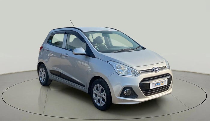 2016 Hyundai Grand i10 SPORTZ 1.2 KAPPA VTVT, CNG, Manual, 51,776 km, Right Front Diagonal