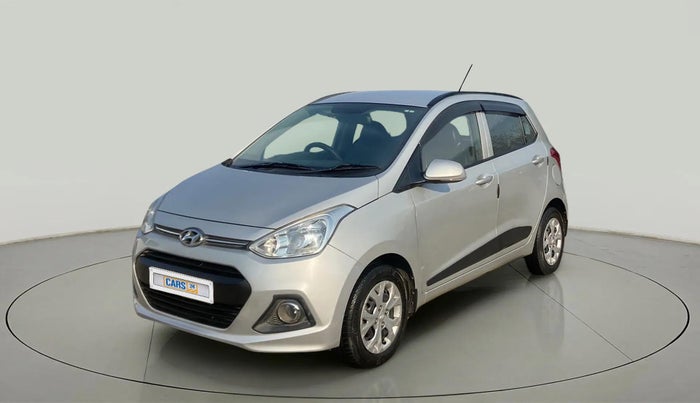 2016 Hyundai Grand i10 SPORTZ 1.2 KAPPA VTVT, CNG, Manual, 51,776 km, Left Front Diagonal