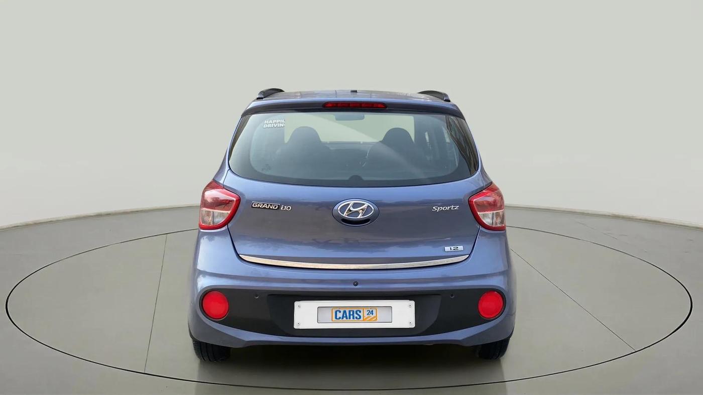 2017 Hyundai Grand i10 SPORTZ 1.2 KAPPA VTVT, Petrol, Manual, 20,897 km, Back/Rear
