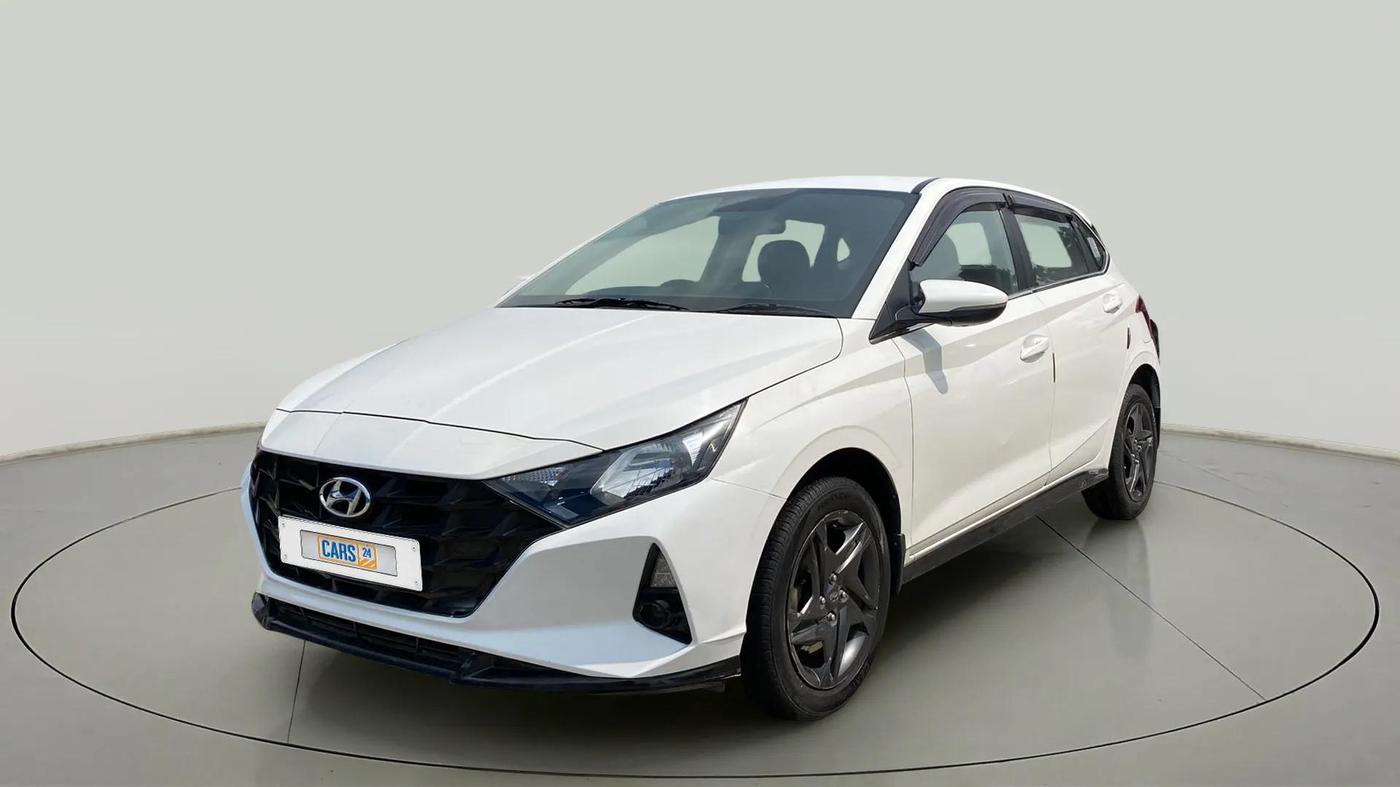2021 Hyundai NEW I20 SPORTZ 1.2 MT, Petrol, Manual, 24,428 km, Left Front Diagonal