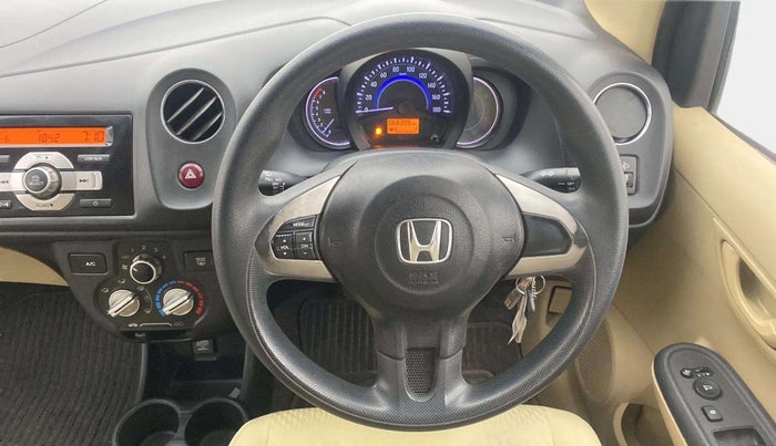 2015 Honda Amaze 1.2L I-VTEC SX, Petrol, Manual, 68,575 km, Steering Wheel Close Up