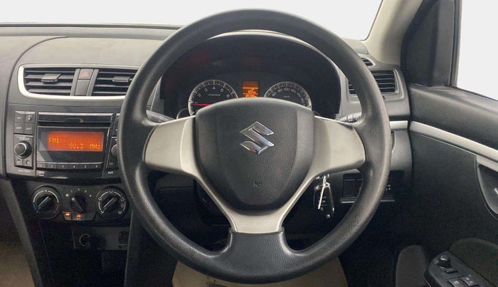 2015 Maruti Swift VXI, Petrol, Manual, 84,932 km, Steering Wheel Close Up