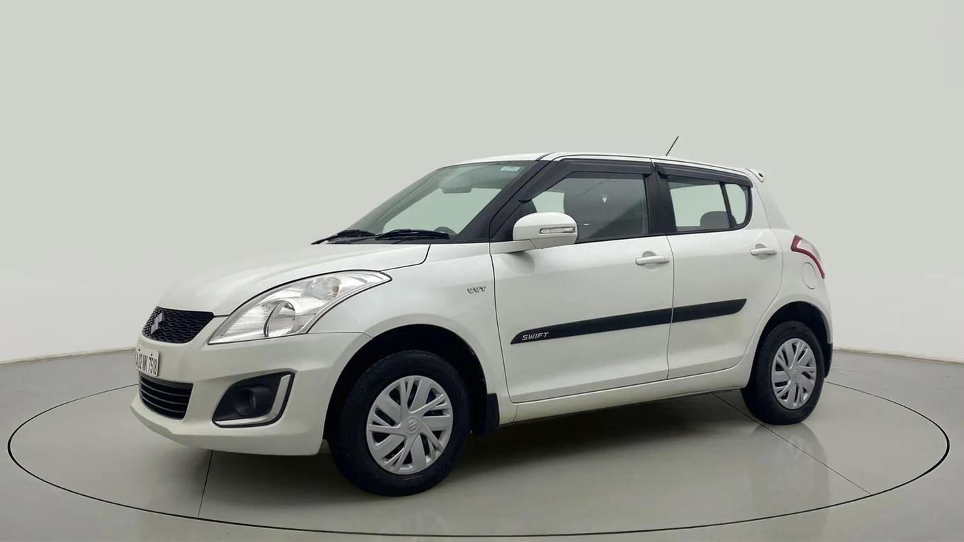2015 Maruti Swift VXI, Petrol, Manual, 84,932 km, Left Front Diagonal
