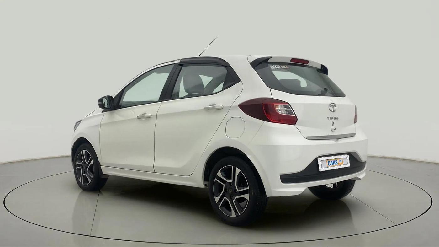 2022 Tata Tiago XZ PLUS PETROL, Petrol, Manual, 37,337 km, Left Back Diagonal
