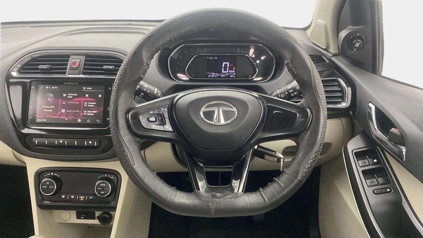 2022 Tata Tiago XZ PLUS PETROL, Petrol, Manual, 37,337 km, Steering Wheel Close Up