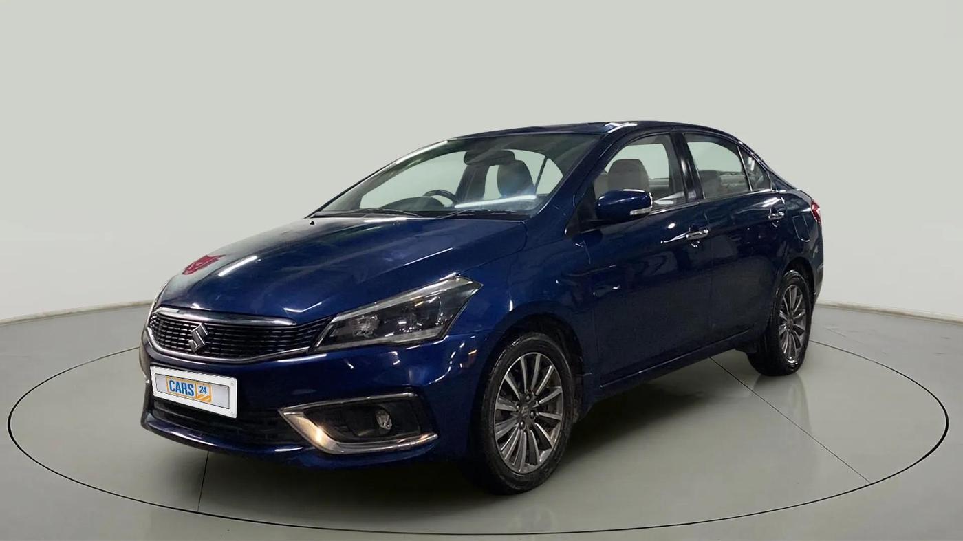 2018 Maruti Ciaz ALPHA 1.4 PETROL, Petrol, Manual, 84,652 km, Left Front Diagonal