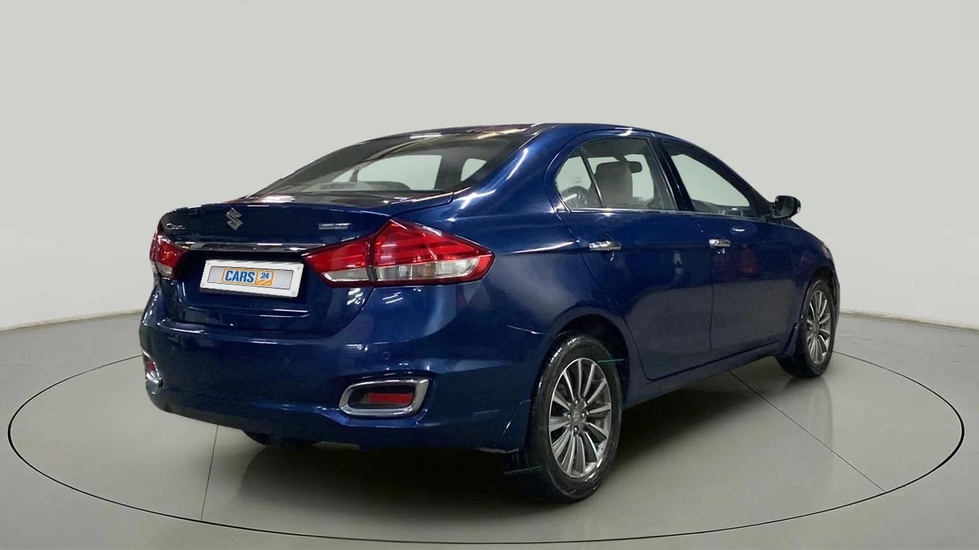 2018 Maruti Ciaz ALPHA 1.4 PETROL, Petrol, Manual, 84,652 km, Right Back Diagonal