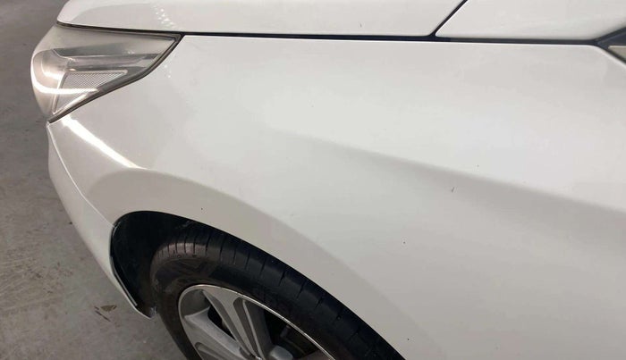 2018 Hyundai Verna 1.6 VTVT SX O, Petrol, Manual, 84,695 km, Left fender - Slightly dented