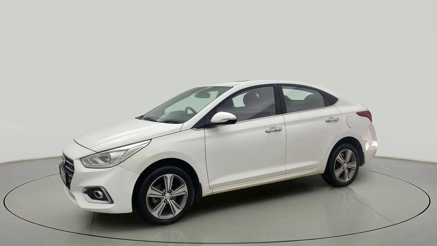 2018 Hyundai Verna 1.6 VTVT SX O, Petrol, Manual, 84,773 km, Left Front Diagonal