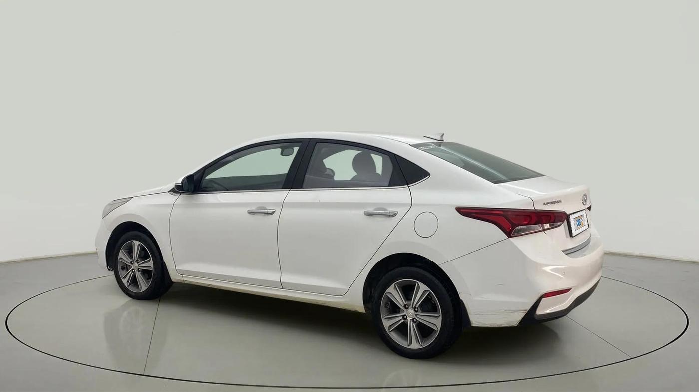 2018 Hyundai Verna 1.6 VTVT SX O, Petrol, Manual, 84,773 km, Left Back Diagonal