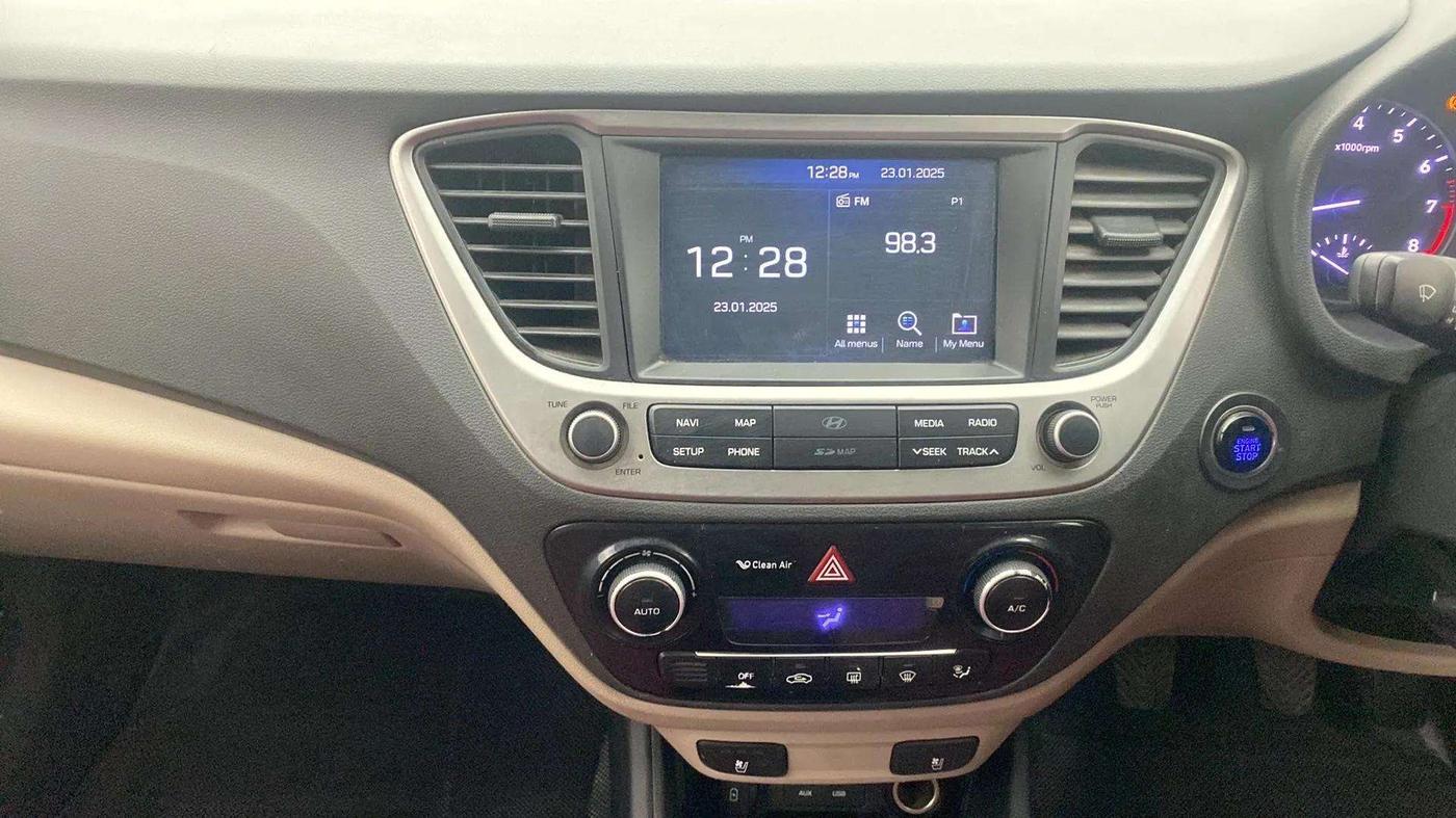 2018 Hyundai Verna 1.6 VTVT SX O, Petrol, Manual, 84,773 km, Air Conditioner