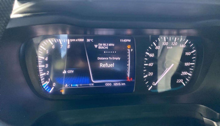 2020 Tata ALTROZ XZ PETROL, Petrol, Manual, 12,535 km, Odometer Image