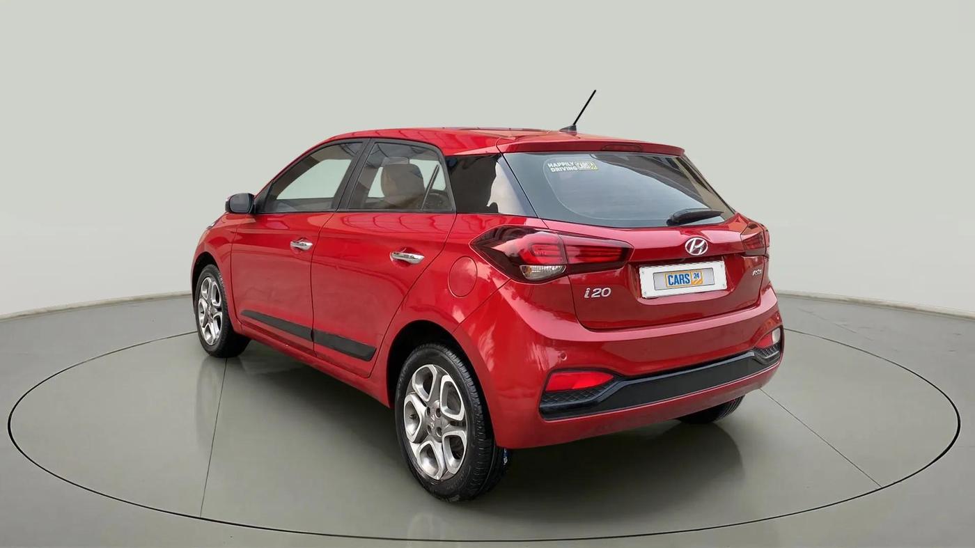 2020 Hyundai Elite i20 ASTA 1.2 (O), Petrol, Manual, 35,334 km, Left Back Diagonal