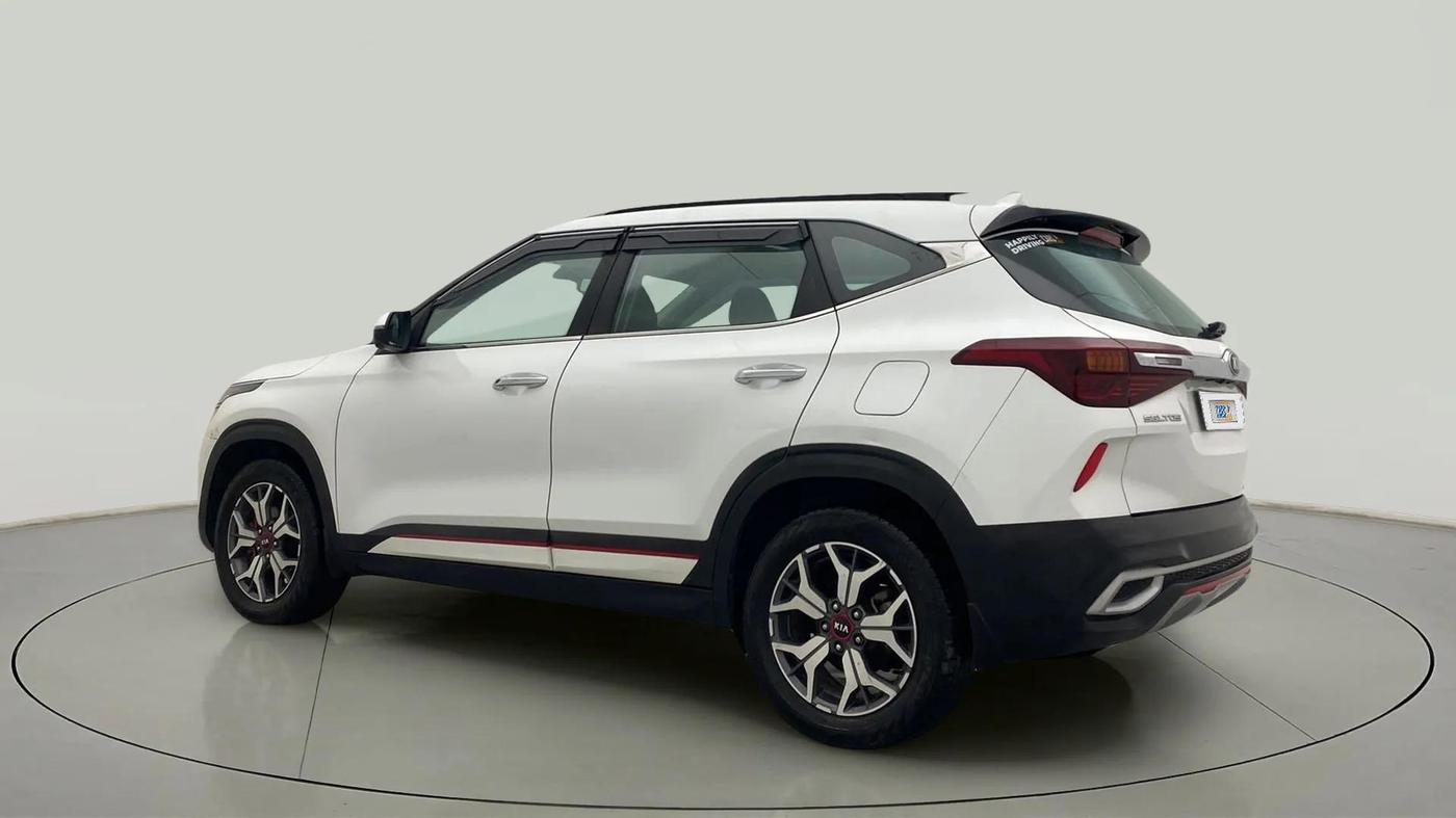 2020 KIA SELTOS GTX PLUS DCT 1.4 PETROL, Petrol, Automatic, 34,667 km, Left Back Diagonal