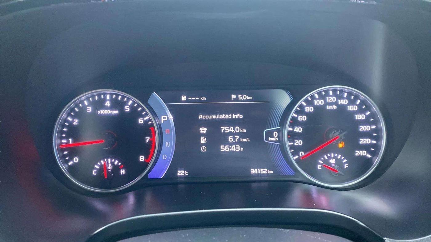 2020 KIA SELTOS GTX PLUS DCT 1.4 PETROL, Petrol, Automatic, 34,667 km, Odometer Image