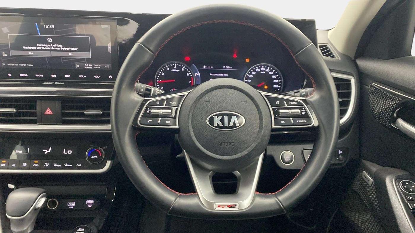 2020 KIA SELTOS GTX PLUS DCT 1.4 PETROL, Petrol, Automatic, 34,667 km, Steering Wheel Close Up