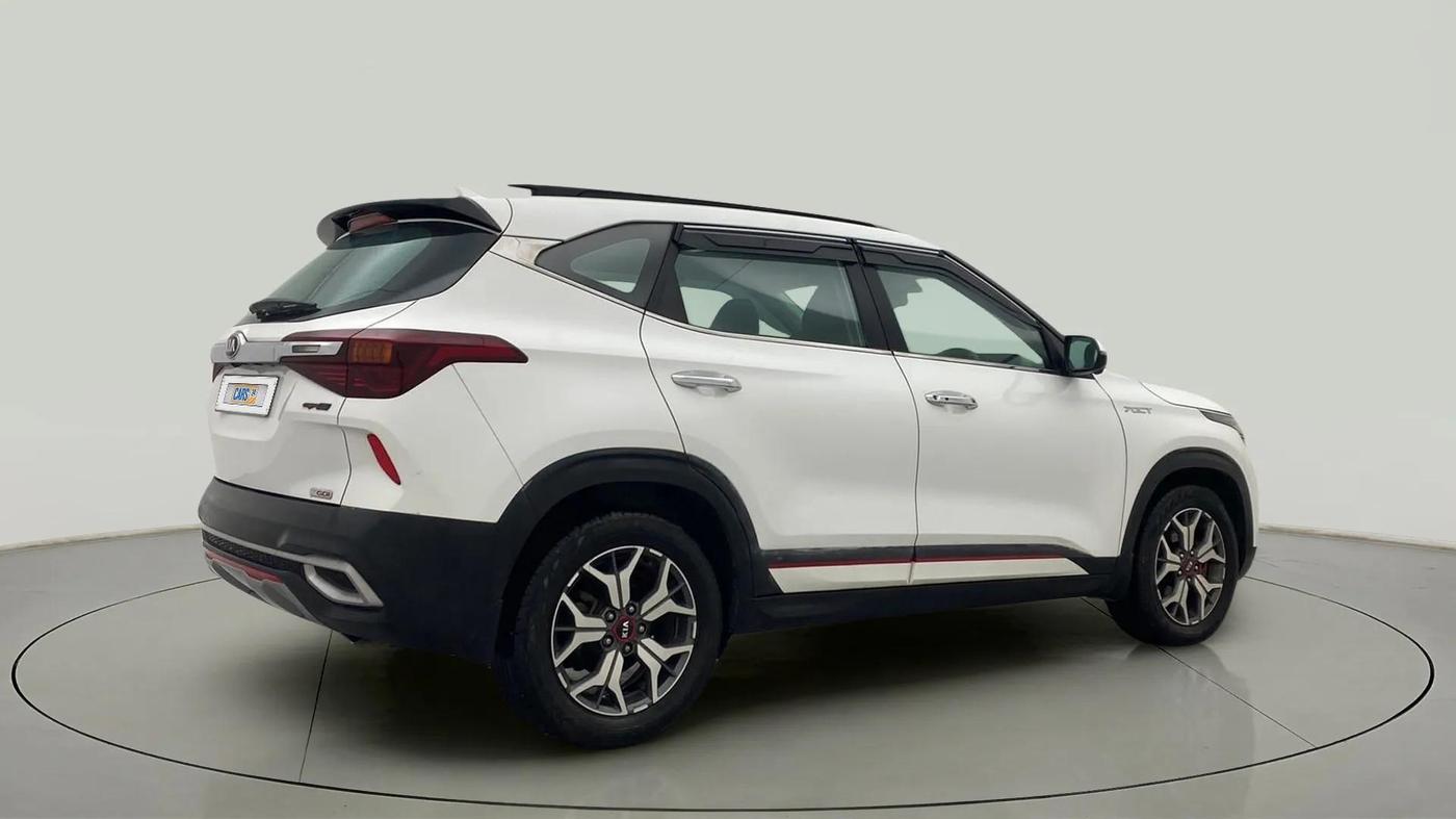2020 KIA SELTOS GTX PLUS DCT 1.4 PETROL, Petrol, Automatic, 34,667 km, Right Back Diagonal