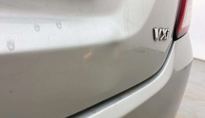 2017 Maruti Dzire VXI, Petrol, Manual, 69,612 km, Dicky (Boot door) - Slightly dented