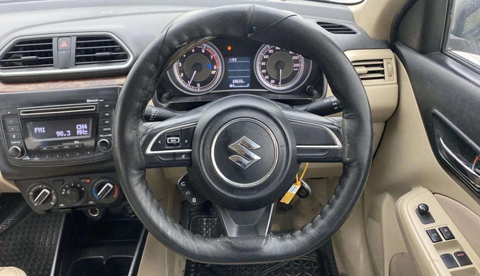 2017 Maruti Dzire VXI, Petrol, Manual, 69,612 km, Steering Wheel Close Up