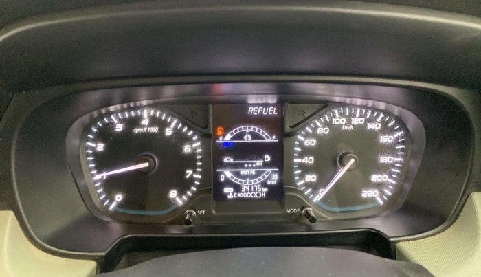 2023 Tata PUNCH ADVENTURE MT, Petrol, Manual, 34,297 km, Odometer Image