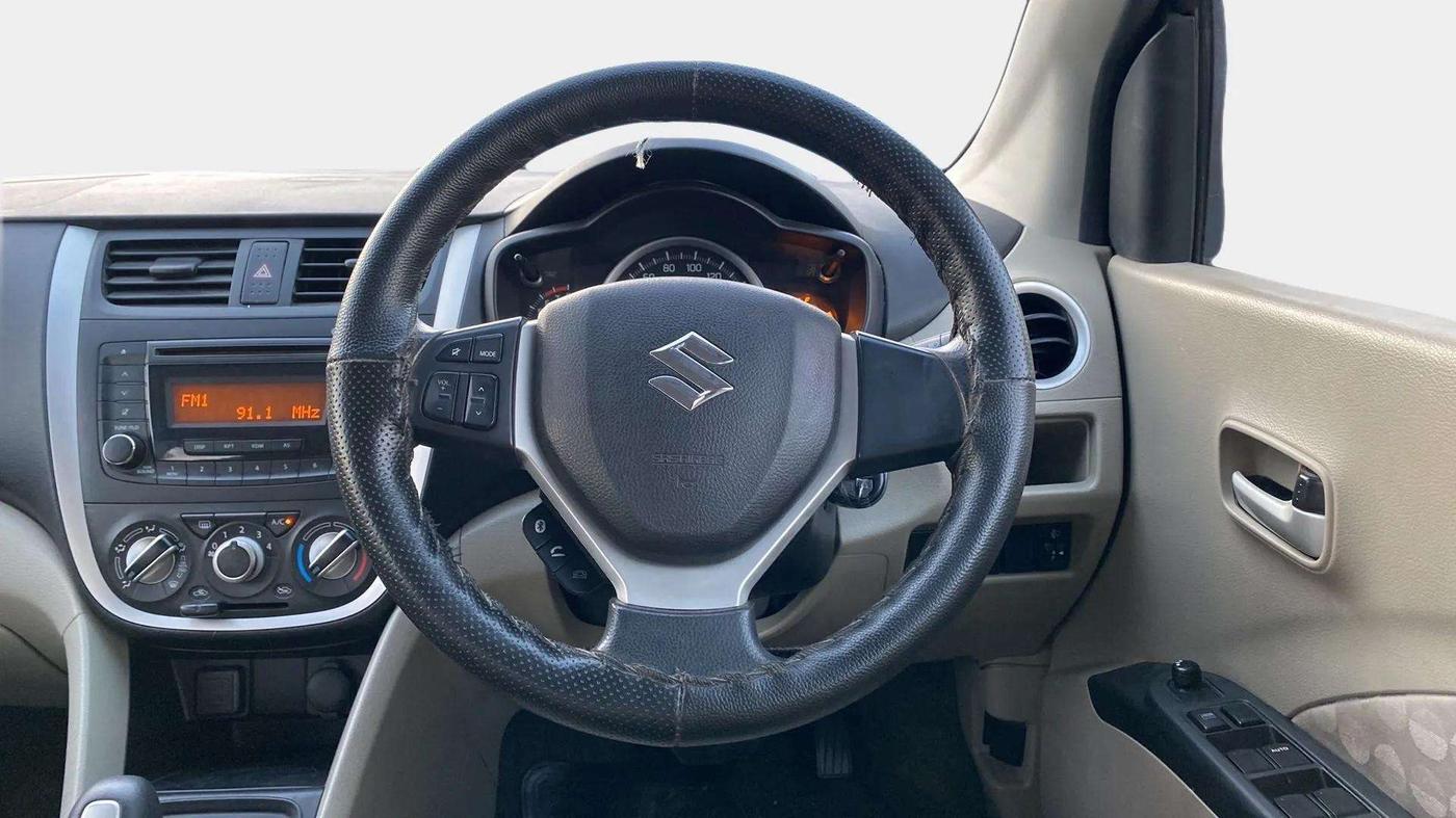 2017 Maruti Celerio ZXI AMT (O), Petrol, Automatic, 25,860 km, Steering Wheel Close Up