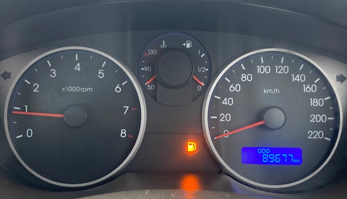 2011 Hyundai i20 ASTA 1.2, Petrol, Manual, 89,666 km, Odometer Image