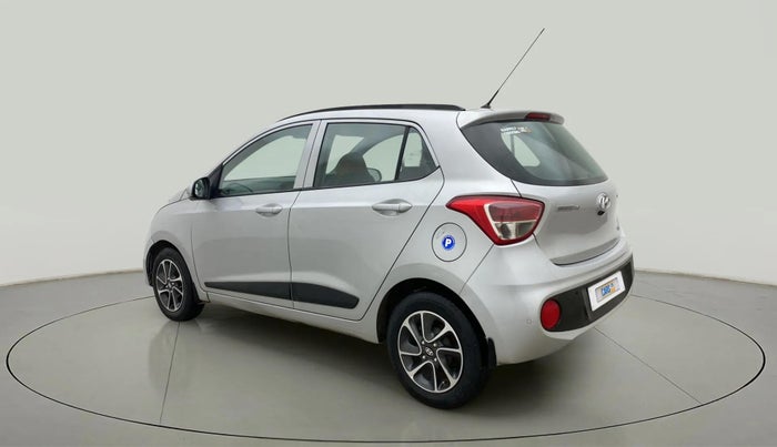 2017 Hyundai Grand i10 SPORTZ (O) AT 1.2 KAPPA VTVT, Petrol, Automatic, 92,752 km, Left Back Diagonal