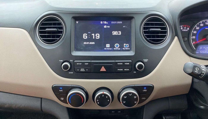 2017 Hyundai Grand i10 SPORTZ (O) AT 1.2 KAPPA VTVT, Petrol, Automatic, 92,752 km, Air Conditioner