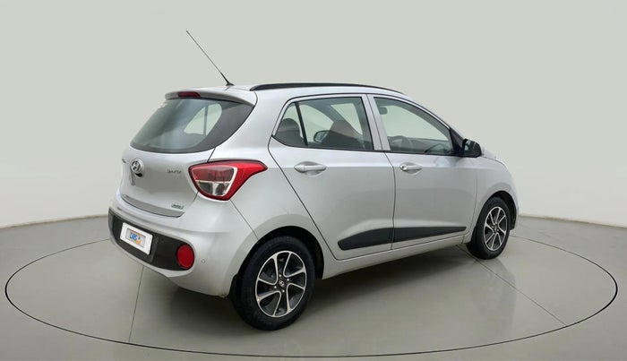 2017 Hyundai Grand i10 SPORTZ (O) AT 1.2 KAPPA VTVT, Petrol, Automatic, 92,752 km, Right Back Diagonal