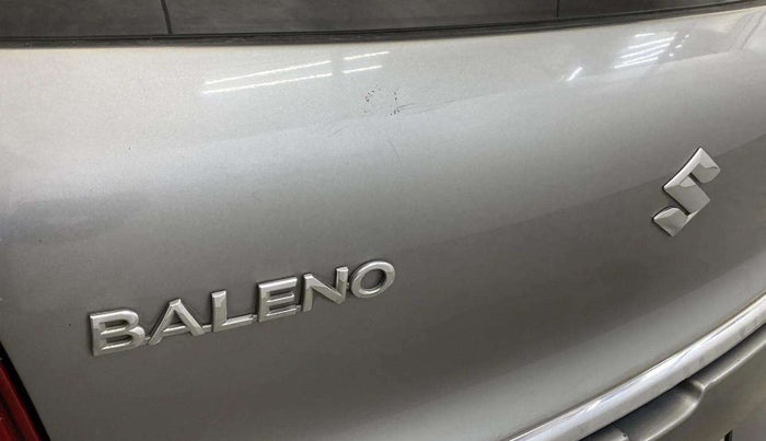 2018 Maruti Baleno DELTA PETROL 1.2, Petrol, Manual, 10,550 km, Dicky (Boot door) - Minor scratches