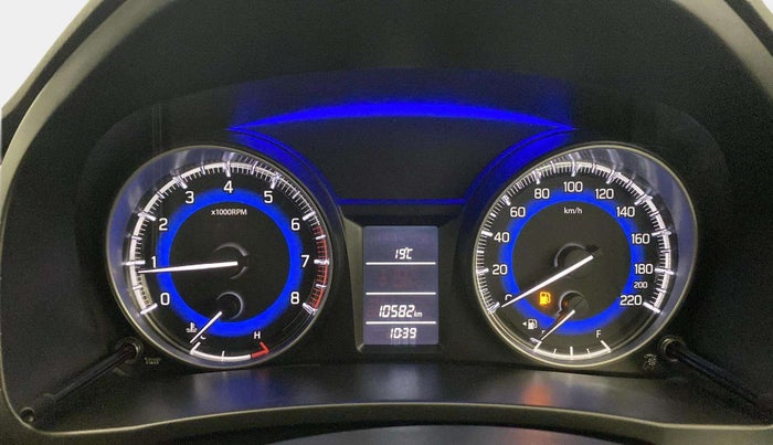 2018 Maruti Baleno DELTA PETROL 1.2, Petrol, Manual, 10,550 km, Odometer Image