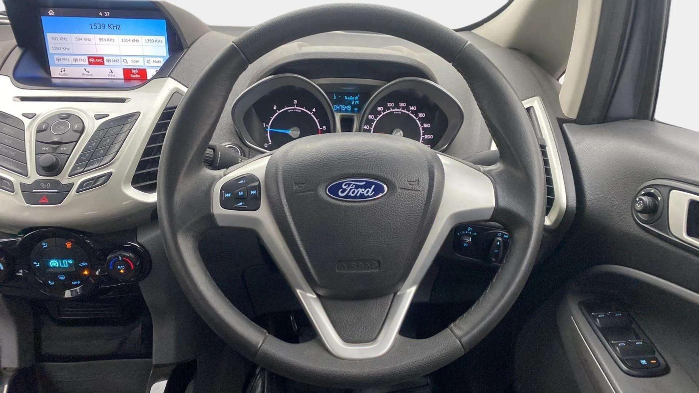 2017 Ford Ecosport TITANIUM+ 1.5L DIESEL, Diesel, Manual, 47,575 km, Steering Wheel Close Up