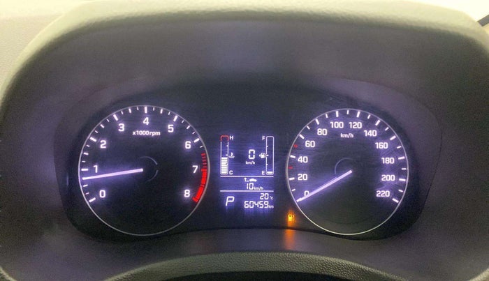 2017 Hyundai Creta SX PLUS AT 1.6 PETROL, Petrol, Automatic, 60,430 km, Odometer Image