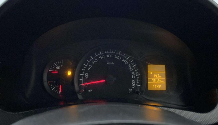 2017 Maruti Swift LXI (O), Petrol, Manual, 78,421 km, Odometer Image