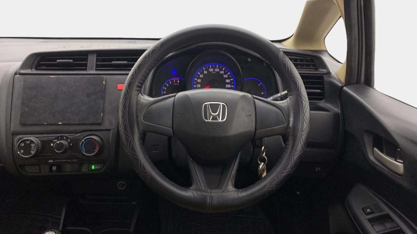 2015 Honda Jazz 1.2L I-VTEC E, Petrol, Manual, 66,861 km, Steering Wheel Close Up