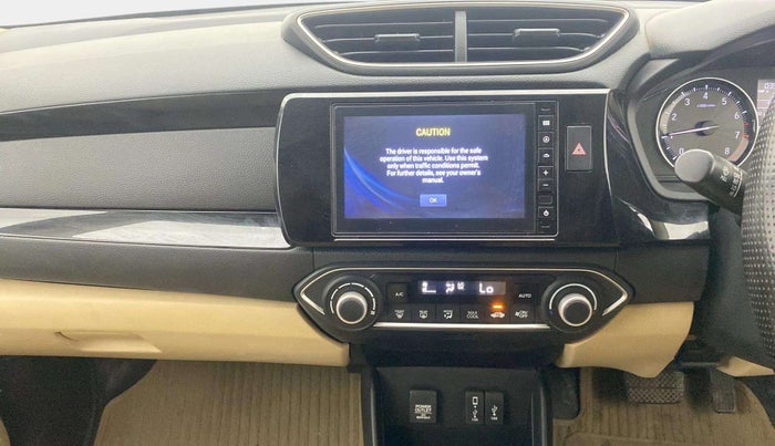 2019 Honda Amaze 1.2L I-VTEC VX CVT, Petrol, Automatic, 35,205 km, Air Conditioner