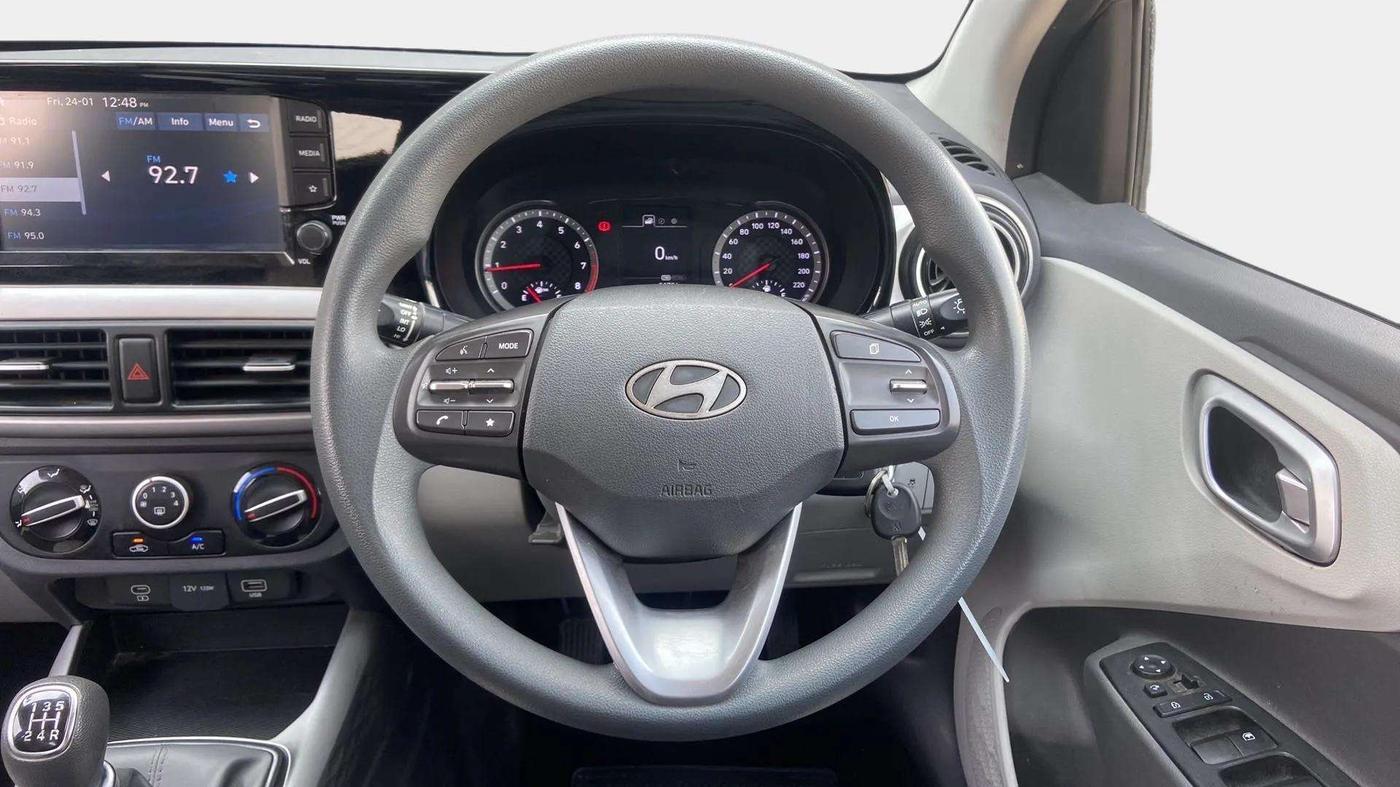 2023 Hyundai GRAND I10 NIOS SPORTZ 1.2 KAPPA VTVT CNG, CNG, Manual, 31,677 km, Steering Wheel Close Up