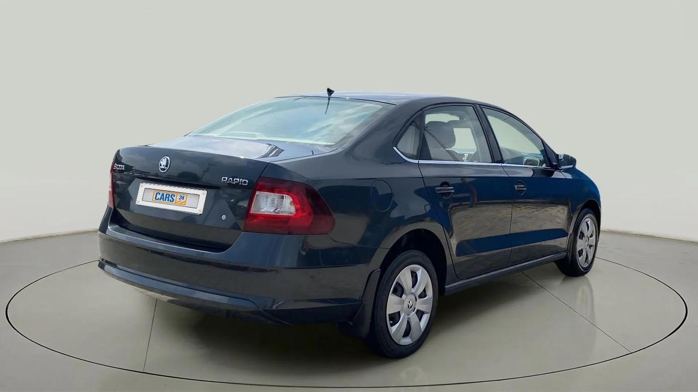 2021 Skoda Rapid ACTIVE 1.0 TSI, Petrol, Manual, 54,465 km, Right Back Diagonal
