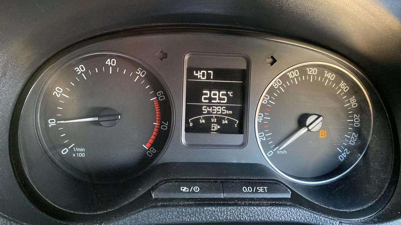 2021 Skoda Rapid ACTIVE 1.0 TSI, Petrol, Manual, 54,465 km, Odometer Image