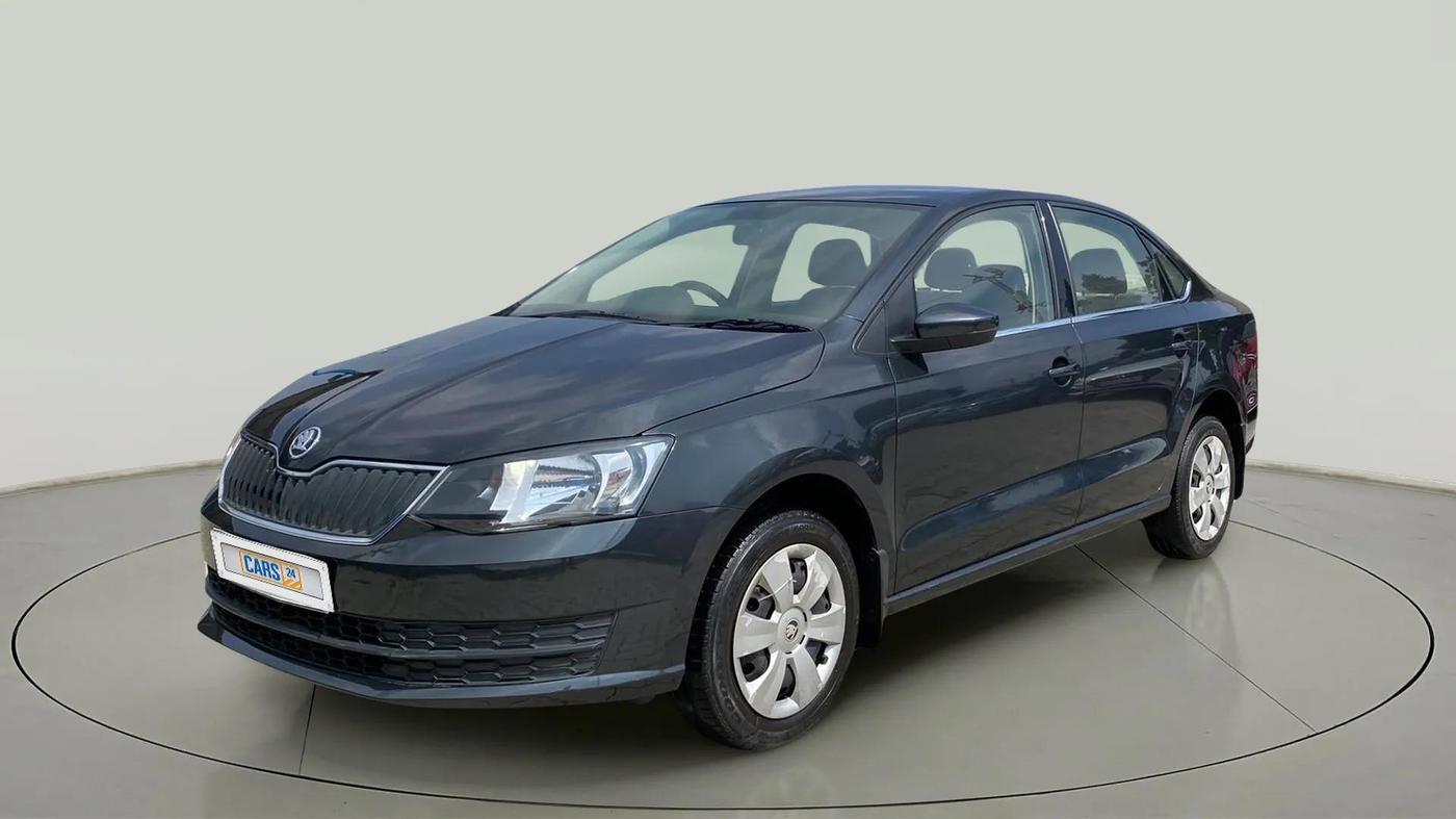 2021 Skoda Rapid ACTIVE 1.0 TSI, Petrol, Manual, 54,465 km, Left Front Diagonal