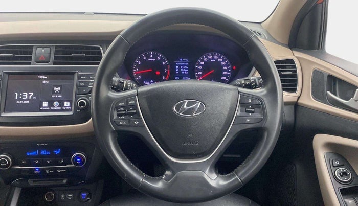 2018 Hyundai Elite i20 ASTA 1.2 (O), Petrol, Manual, 44,207 km, Steering Wheel Close Up