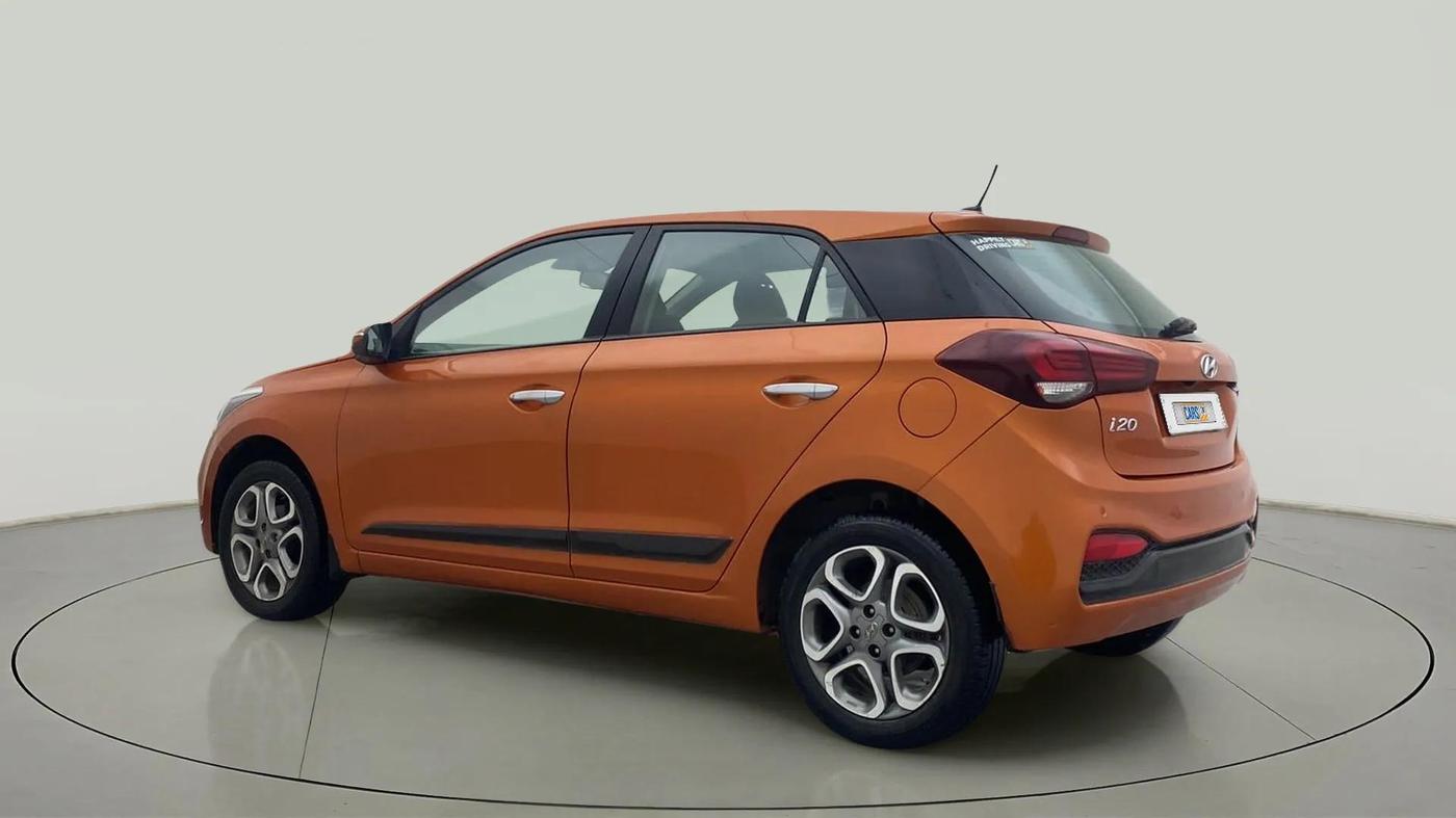 2018 Hyundai Elite i20 ASTA 1.2 (O), Petrol, Manual, 44,209 km, Left Back Diagonal