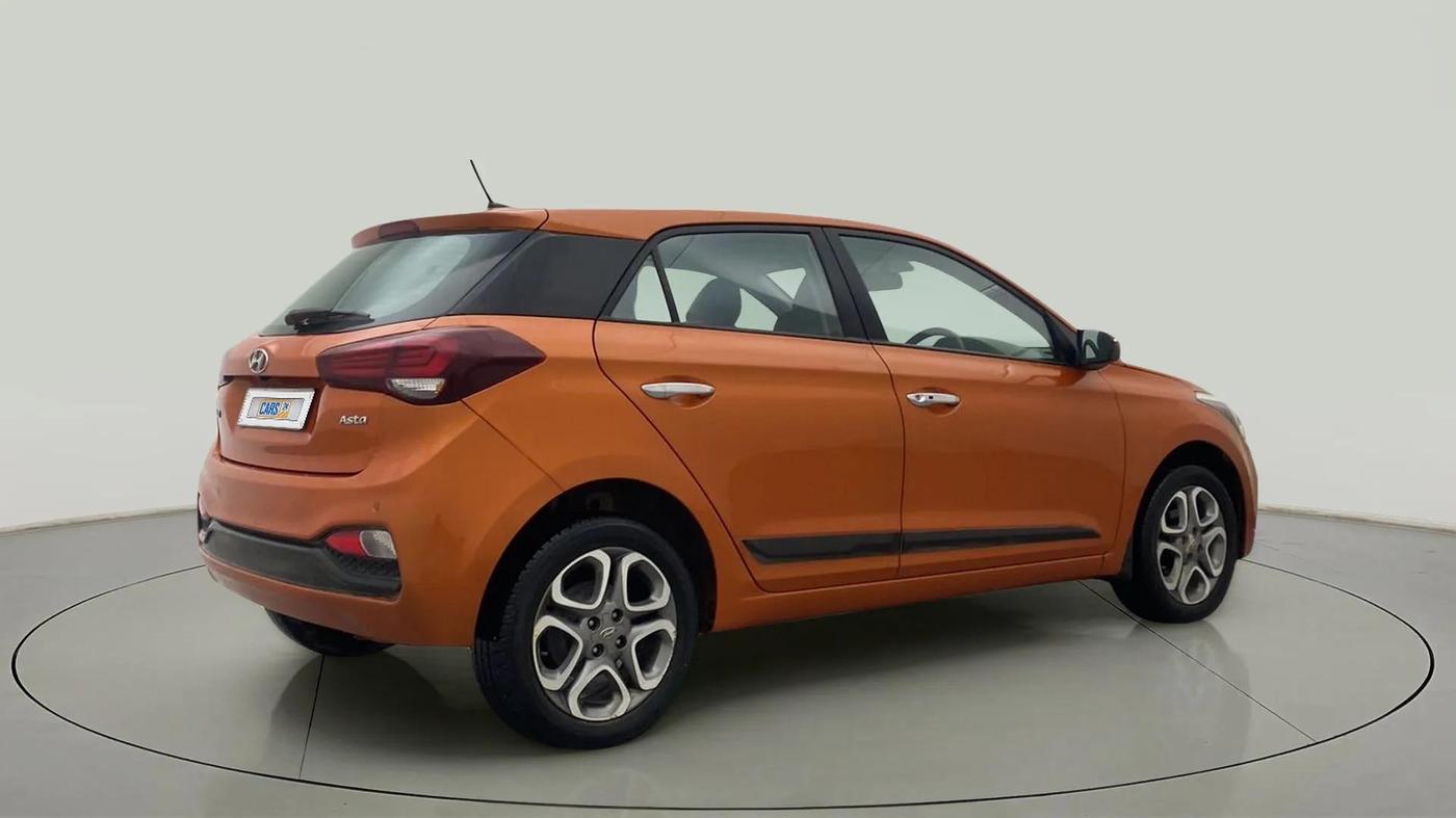 2018 Hyundai Elite i20 ASTA 1.2 (O), Petrol, Manual, 44,209 km, Right Back Diagonal